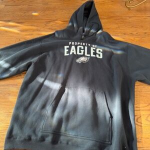 Property Of Eagles Sweatshirt Hoodie Size 2XL